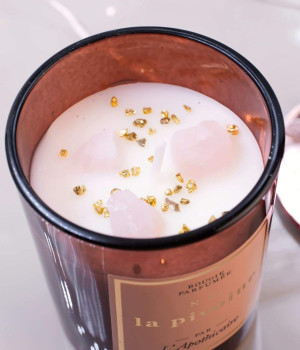 Scented 2026 Lucky Candle with Evil Eye – Handmade in Greece