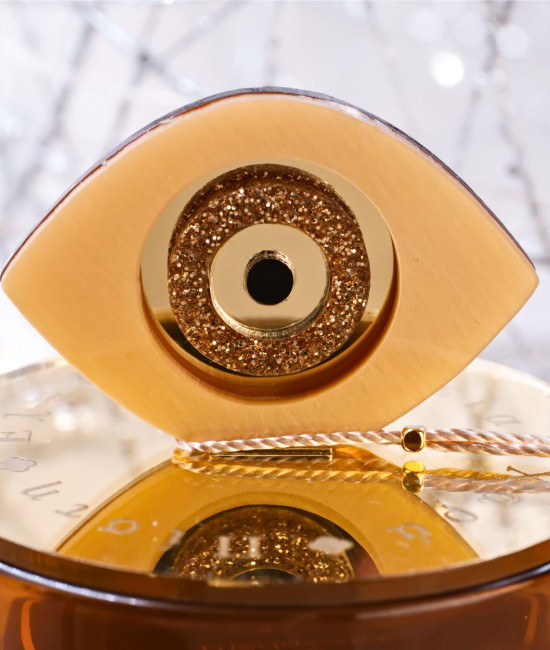 Scented 2026 Lucky Candle – With Lid & Evil Eye