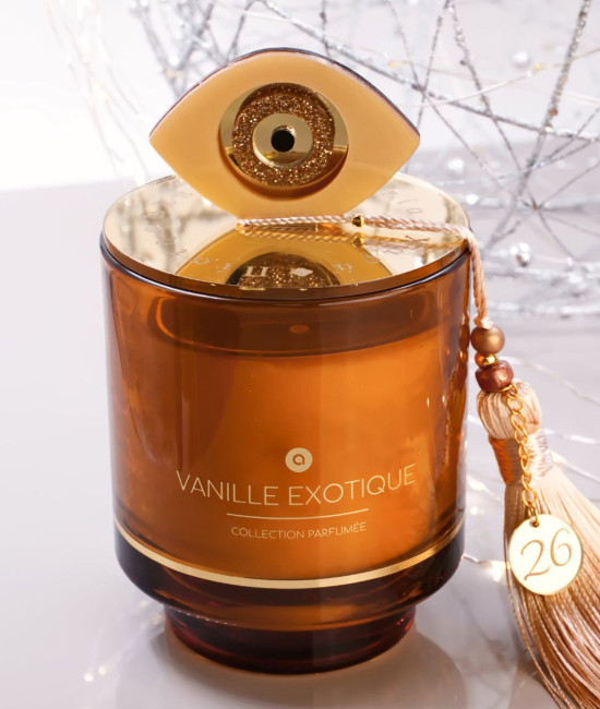 Scented 2026 Lucky Candle – With Lid & Evil Eye