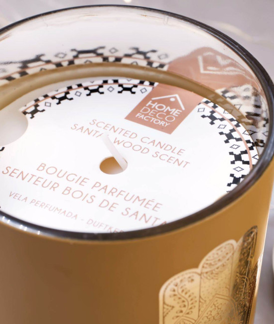 Scented 2026 Lucky Candle – With Lid & Evil Eye