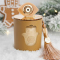 Scented 2026 Lucky Candle – With Lid & Evil Eye