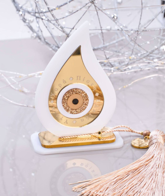 Tabletop 2026 Lucky Charm: Teardrop with Eye & Tassel