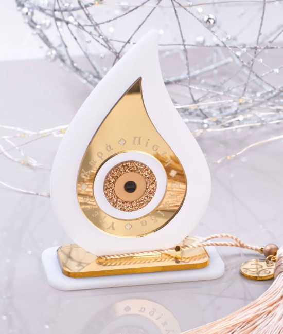 Tabletop 2026 Lucky Charm: Teardrop with Eye & Tassel