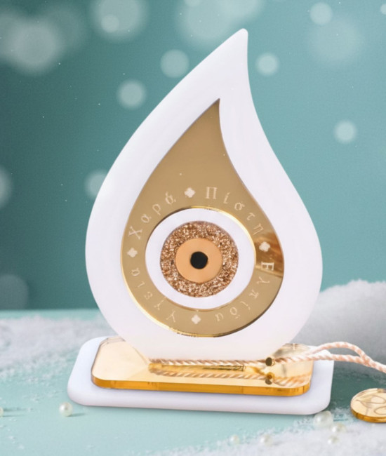 Tabletop 2026 Lucky Charm: Teardrop with Eye & Tassel