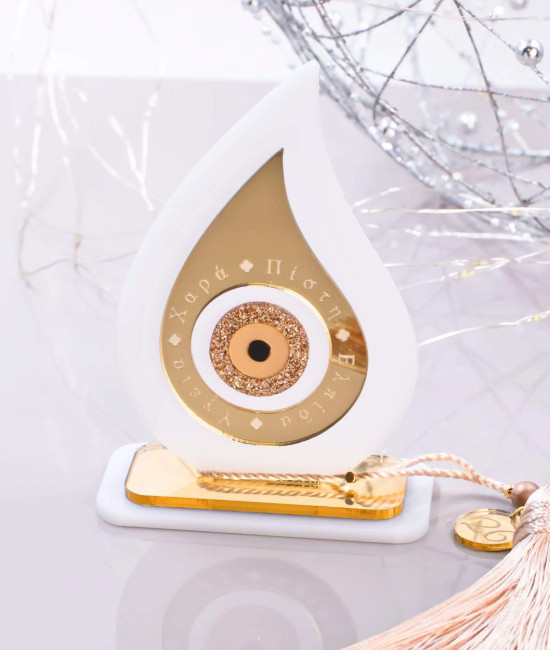 Tabletop 2026 Lucky Charm: Teardrop with Eye & Tassel