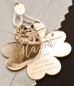 2026 Golden Four-Leaf Clover Lucky Charm - Grandma 2026 Golden Four-Leaf Clover Lucky Charm - Grandma