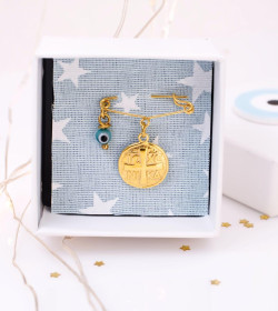 Χειροποίητο Φυλαχτό Παραμάνα με Κωνσταντινάτο – Ασήμι 925° Χειροποίητο Φυλαχτό Παραμάνα με Κωνσταντινάτο – Ασήμι 925°