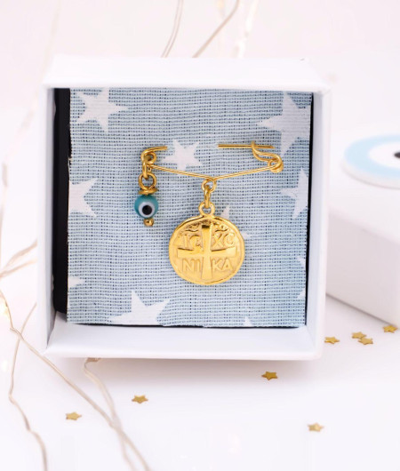 Χειροποίητο Φυλαχτό Παραμάνα με Κωνσταντινάτο – Ασήμι 925° Χειροποίητο Φυλαχτό Παραμάνα με Κωνσταντινάτο – Ασήμι 925°