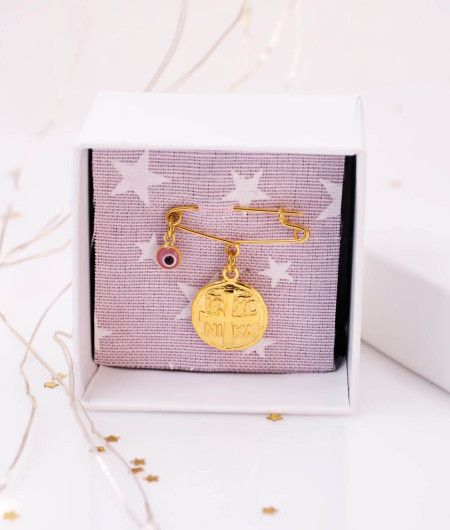 Χειροποίητο Φυλαχτό Παραμάνα με Κωνσταντινάτο – Ασήμι 925° Χειροποίητο Φυλαχτό Παραμάνα με Κωνσταντινάτο – Ασήμι 925°