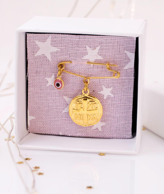 Χειροποίητο Φυλαχτό Παραμάνα με Κωνσταντινάτο – Ασήμι 925° Χειροποίητο Φυλαχτό Παραμάνα με Κωνσταντινάτο – Ασήμι 925°