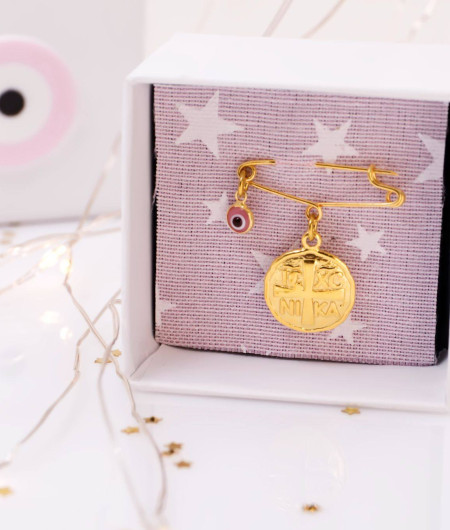 Χειροποίητο Φυλαχτό Παραμάνα με Κωνσταντινάτο – Ασήμι 925° Χειροποίητο Φυλαχτό Παραμάνα με Κωνσταντινάτο – Ασήμι 925°