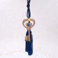 Handmade 2026 Good Luck Charm – Plexiglass Key & Acrylic Evil Eye