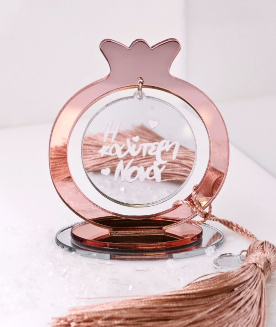 Tabletop Pomegranate Lucky Charm for Godmother | Select Person