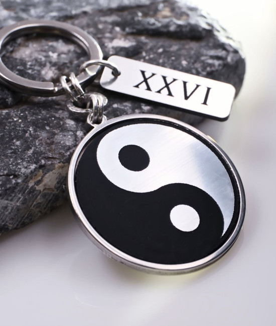 Yin-Yang Men’s Lucky Keychain XXVI Yin-Yang Men’s Lucky Keychain XXVI