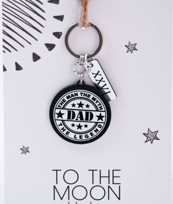 Ανδρικό Μπρελόκ Γούρι για τον Μπαμπά