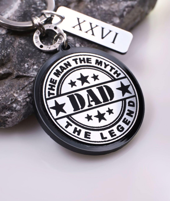 Ανδρικό Μπρελόκ Γούρι για τον Μπαμπά