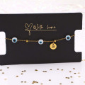 Stainless Steel Jewelry: Βραχιόλι - Γούρι Evil Eyes 2026