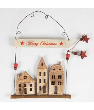 Στολίδι Merry Christmas Towns & Cities