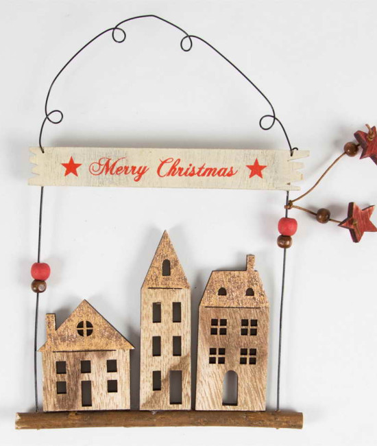 Στολίδι Merry Christmas Towns & Cities