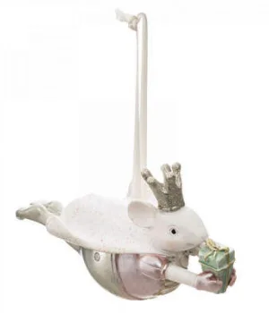 Χριστουγεννιάτικο διακοσμητικό flying mouse