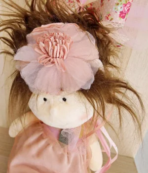 Lovely Doll Easter Candle 