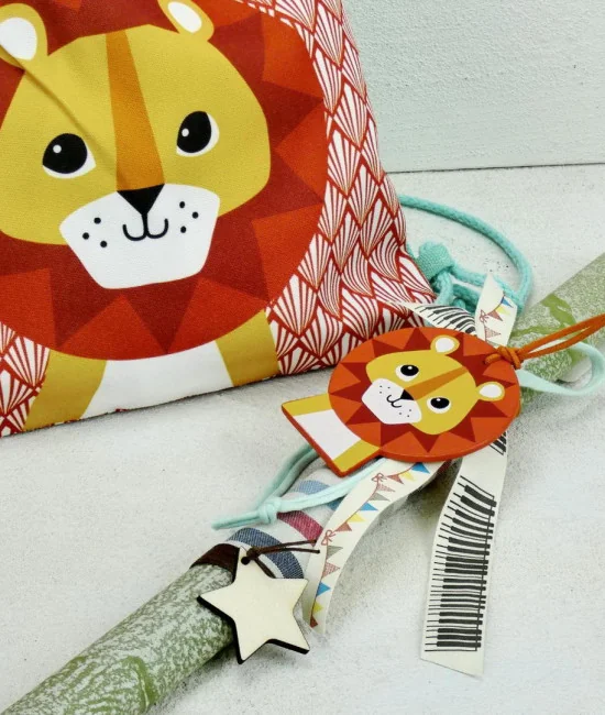 Easter candle Baby Lion for boys