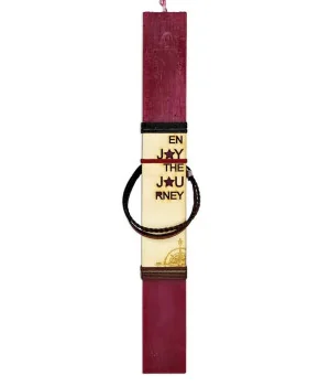 Easter candle for men with bracelet 