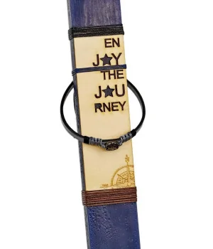 Easter candle for men with bracelet 