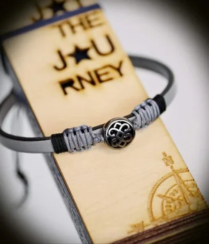 Easter candle for men with bracelet 