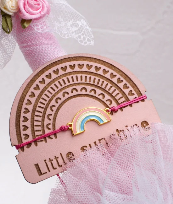 Λαμπάδα Rainbow Bracelet για Κορίτσια