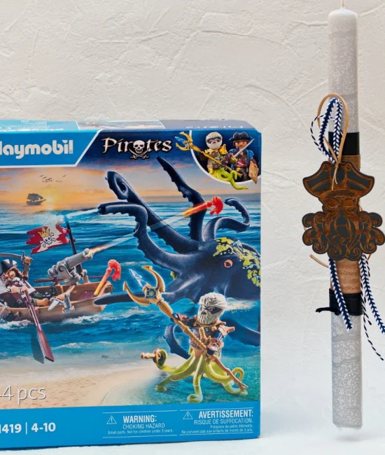 Σετ Λαμπάδα Playmobil Πειρατές