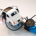 Λαμπάδα με Aυτοκίνητο Fiat 500 για Αγόρια