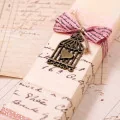 Metal cage Easter candle for Women