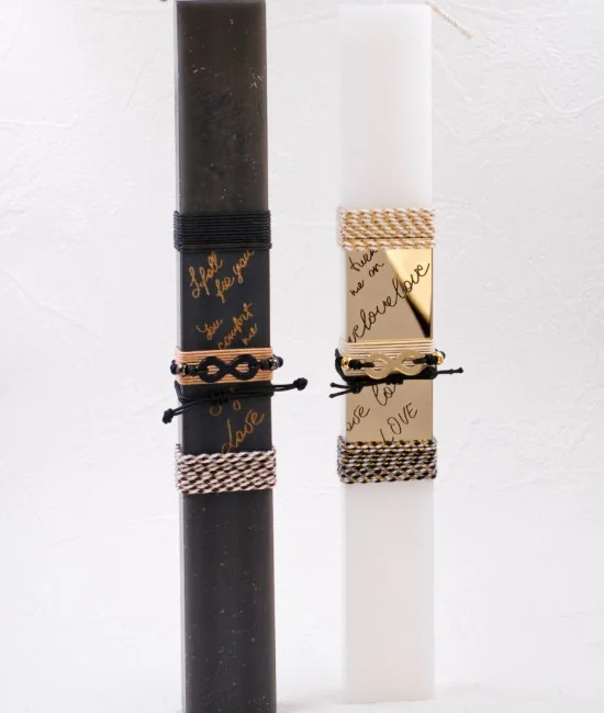Easter Candles Set for Couples