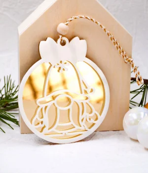 Στολίδι Golden Gnome Bauble