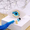 2026 Lucky charm with resin evil eye
