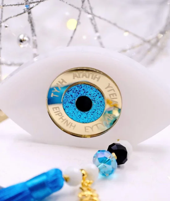 2026 Lucky charm with resin evil eye