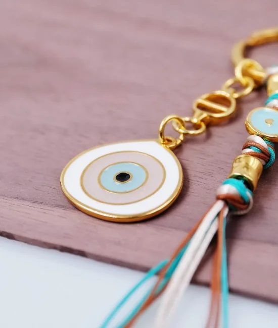 Lucky Keychain Evil Eye