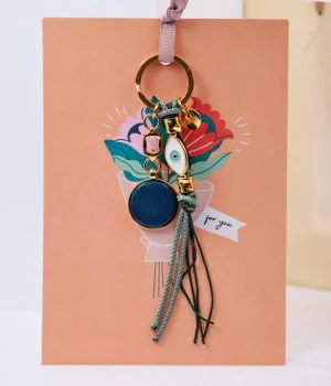 Μπρελόκ Γούρι Enamel Eye