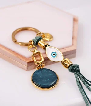 Μπρελόκ Γούρι Enamel Eye