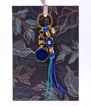 Μπρελόκ Γούρι Enamel Eye