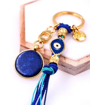 Μπρελόκ Γούρι Enamel Eye