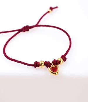 2026 Lucky Bracelet - Enamelled Heart